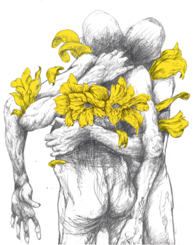 Ilustración lápiz sobre papel, Ramiro Alonso