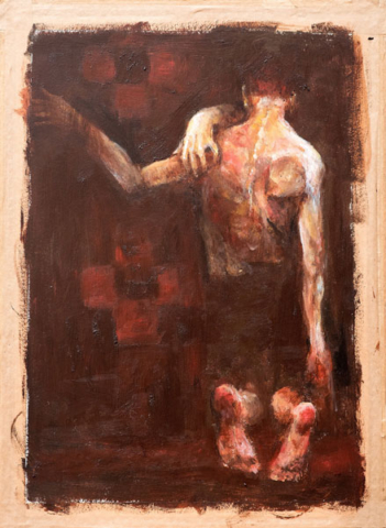 Acrílico sobre papel.