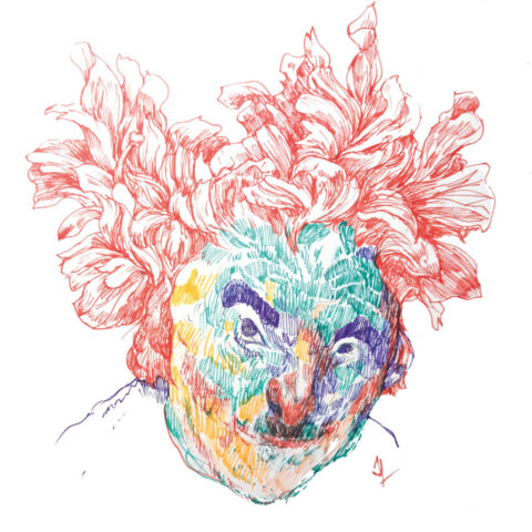 José Mujica, tinta sobre papel