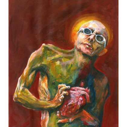 Carlos "Indio" Solari, portada de Cultura, la diaria